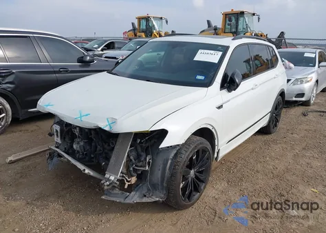 2020 Volkswagen Tiguan 2.0T Se/2.0T Se R-Line Black/2.0T Sel из США, поврежденный, VIN 3VV3B7AX3LM160503